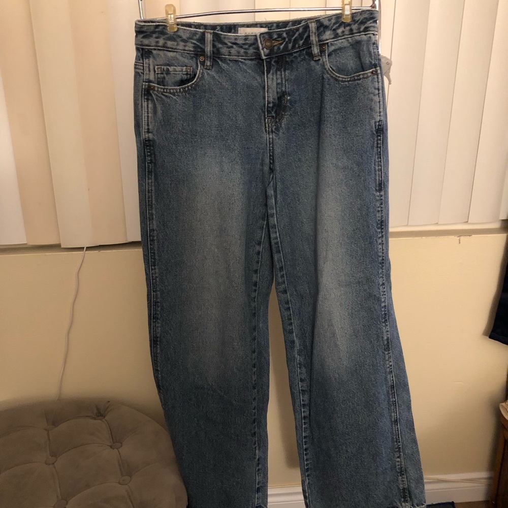 PacSun Straight Leg Medium Blue Denim Jeans